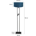 Steinhauer Standerlampe STANG E27 IP20