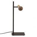 Mexlite Bordlampe KORA 1-flamme GU10 IP20, sort dæmpbar