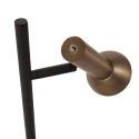 Mexlite Bordlampe KORA 1-flamme GU10 IP20, sort dæmpbar