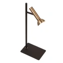 Mexlite Bordlampe KORA 1-flamme GU10 IP20, sort dæmpbar