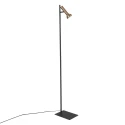 Standerlampe KORA 1-flamme GU10 IP20, sort dæmpbar
