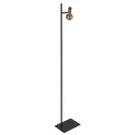 Mexlite Standerlampe KORA 1-flamme GU10 IP20, sort dæmpbar