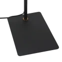 Mexlite Standerlampe KORA 1-flamme GU10 IP20, sort dæmpbar