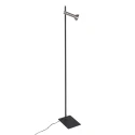 Mexlite Standerlampe KORA 1-flamme GU10 IP20, sort dæmpbar