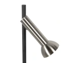 Mexlite Standerlampe KORA 1-flamme GU10 IP20, sort dæmpbar