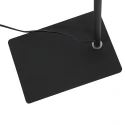 Mexlite Standerlampe KORA 1-flamme GU10 IP20, sort dæmpbar