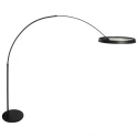 Steinhauer Standerlampe RINGLUX 1-flamme IP20, sort dæmpbar