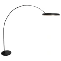 Steinhauer Standerlampe RINGLUX 1-flamme IP20, sort dæmpbar