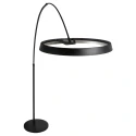Steinhauer Standerlampe RINGLUX 1-flamme IP20, sort dæmpbar