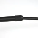 Steinhauer Standerlampe RINGLUX 1-flamme IP20, sort dæmpbar