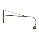 Steinhauer Væglampe ELEGANT CLASSY E27 IP20, dæmpbar
