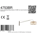 Steinhauer wall luminaire ELEGANT CLASSY E27 IP20, dimmable