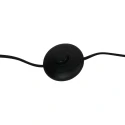Steinhauer floor lamp SPARKLED LIGHT 1 flame E27 IP20, cocoa dimmable