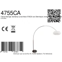 Steinhauer arc luminaire LUMA NOLA 1 flame E27 IP20, cocoa dimmable