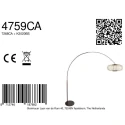 Steinhauer Standerlampe SPARKLED LIGHT E27 IP20, dæmpbar
