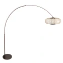 Steinhauer Standerlampe SPARKLED LIGHT E27 IP20, dæmpbar