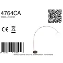Steinhauer Standerlampe SPARKLED LIGHT E27 IP20, dæmpbar