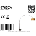 Steinhauer floor lamp SPARKLED LIGHT 1 flame E27 IP20, cocoa dimmable