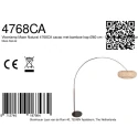 Steinhauer Buelampe MAZE NATURAL 1-flamme E27 IP20, kakao dæmpbar