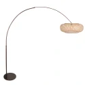Steinhauer Buelampe MAZE NATURAL 1-flamme E27 IP20, kakao dæmpbar