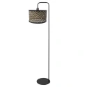 floor lamp STANG 1 flame E27 IP20, black dimmable