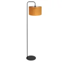 Steinhauer floor lamp STANG 1 flame E27 IP20, black dimmable