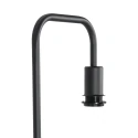 Steinhauer floor lamp STANG 1 flame E27 IP20, black dimmable