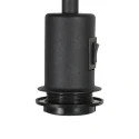 Steinhauer floor lamp STANG 1 flame E27 IP20, black dimmable