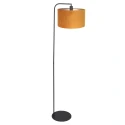 Steinhauer floor lamp STANG 1 flame E27 IP20, black dimmable