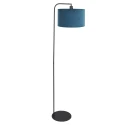 Steinhauer floor lamp STANG 1 flame E27 IP20, black dimmable