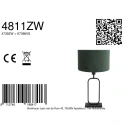 Steinhauer table lamp STANG 1 flame E27 IP20, black dimmable