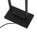Steinhauer table lamp STANG 1 flame E27 IP20, black dimmable