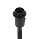 Steinhauer table lamp STANG 1 flame E27 IP20, black dimmable