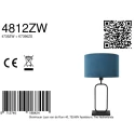 Steinhauer table lamp STANG 1 flame E27 IP20, black dimmable