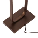 Steinhauer Bordlampe STANG 1-flamme E27 IP20, bronze dæmpbar