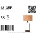Steinhauer Bordlampe STANG 1-flamme E27 IP20, bronze dæmpbar