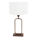Steinhauer Bordlampe STANG 1-flamme E27 IP20, bronze dæmpbar
