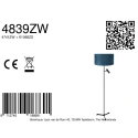 Steinhauer Standerlampe STANG E27 + GU10 IP20, dæmpbar
