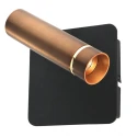 Væglampe LUMO 1-flamme IP20, bronze dæmpbar