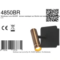 Mexlite wall luminaire LUMO IP20, dimmable
