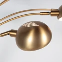 Mexlite Standerlampe PENTRA 5-flammer E14 IP20, bronze dæmpbar