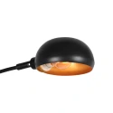Mexlite Standerlampe PENTRA 5-flammer E14 IP20, sort dæmpbar
