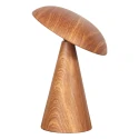 anne light & home table lamp MUSH 1 flame IP20, brown dimmable