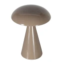 anne light & home table lamp MUSH 1 flame IP20, brown dimmable