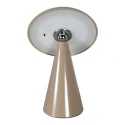 anne light & home table lamp MUSH 1 flame IP20, brown dimmable