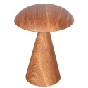 anne light & home table lamp MUSH 1 flame IP20, brown dimmable