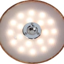 anne light & home table lamp MUSH 1 flame IP20, brown dimmable