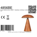 anne light & home table lamp MUSH 1 flame IP20, brown dimmable