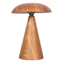 anne light & home table lamp MUSH 1 flame IP20, brown dimmable