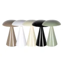 anne light & home table lamp MUSH 1 flame IP20, creme dimmable